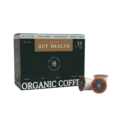 Healthy Bean Pods | Low Acid Superfood Coffee (Semi-Dark Roast)