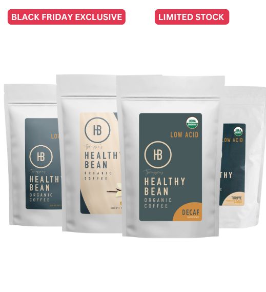 Balance Bundle Espresso, Thrive, Vanilla, and Decaf 35 off Black