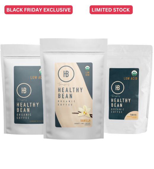 Low Acid Bundle Espresso, Thrive, & Vanilla 30 Off Black Friday S