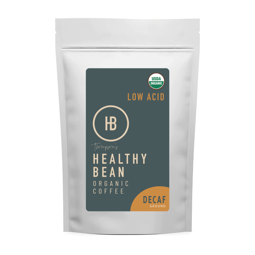 Healthy Bean Coffee | Decaf (Dark-Roast) Coffee | Ground