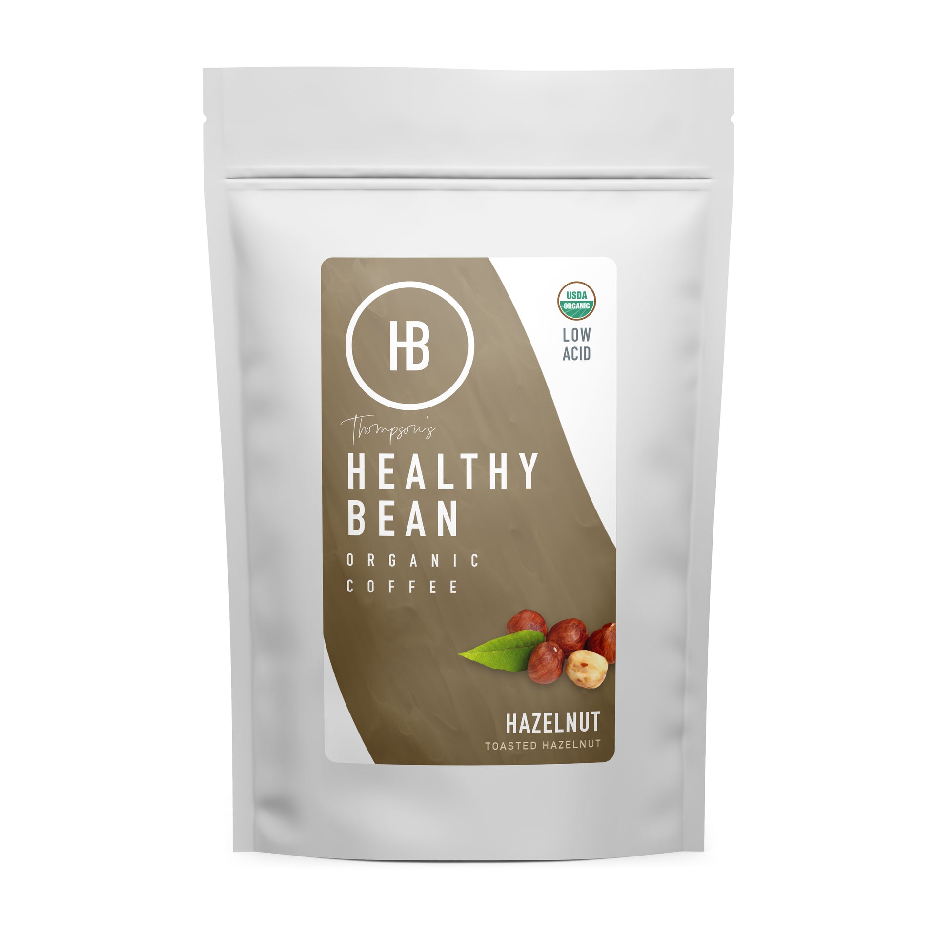 Healthy Bean | Hazelnut Infused Coffee | Ground